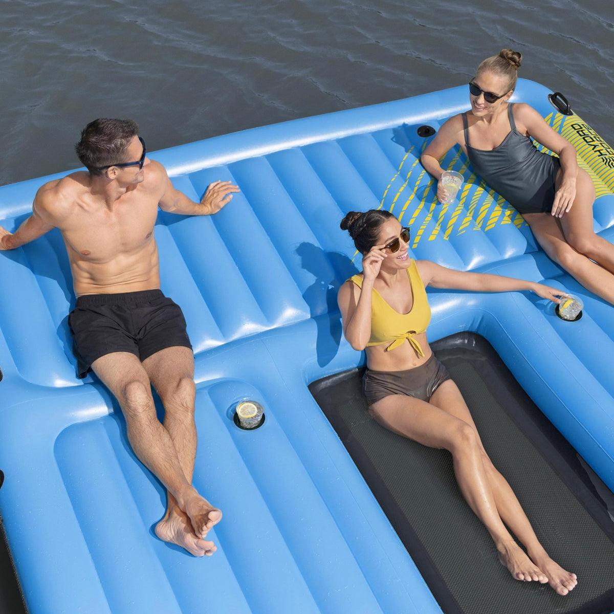 Detachable Summer Slide 5 Person Inflatable Activity Island (Used) - VMInnovations