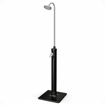 Bestway SolarFlow 2.1 Gallon Outdoor Shower Solar Heat Fixed Oversized Head - VMInnovations