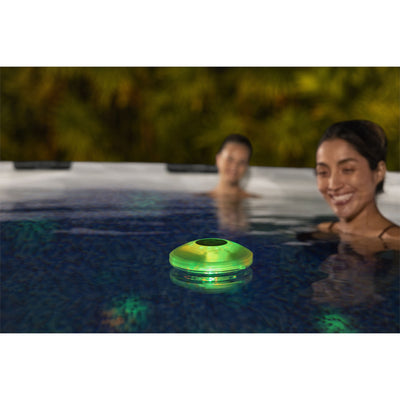 Bestway Flowclear Battery Powered Floating 5 Color LED Pool Light (Open Box)