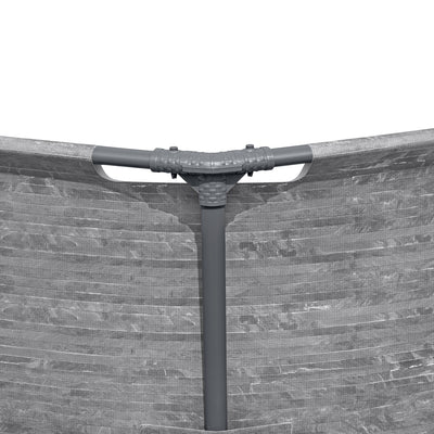 Bestway Steel Pro MAX 10' x 30" Above Ground Swimming Pool Set, Gray (Used)