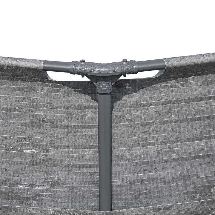 Bestway Steel Pro MAX 12' x 30" Above Ground Swimming Pool Set, Gray (Open Box)
