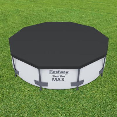 Bestway Flowclear Round 10' Cover for Above Ground Pools (Cover Only) (Open Box) - VMInnovations