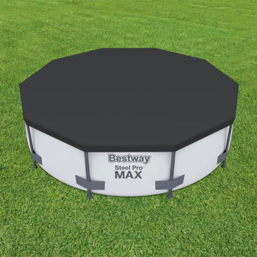 Bestway Flowclear Round 10' Pool Cover Only, for Above Ground Frame Pools (Used)