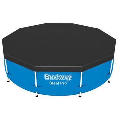 Bestway Flowclear 10' Pool Cover for Above Ground Frame Pools(Cover Only) (Used)