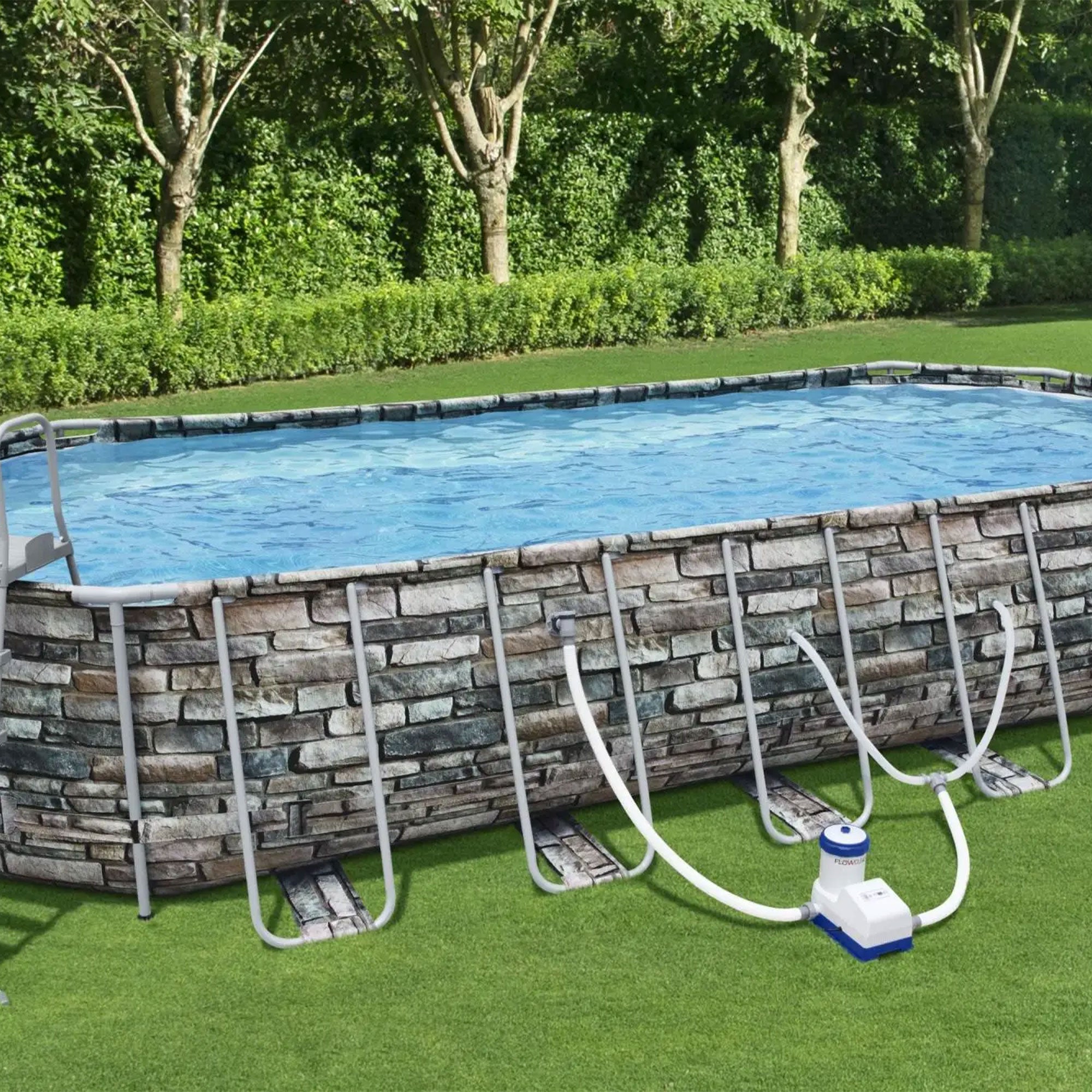 Bestway Flowclear Smart 2000 GPH WiFi Controlled Pool Filter Pump System (Used) - VMInnovations