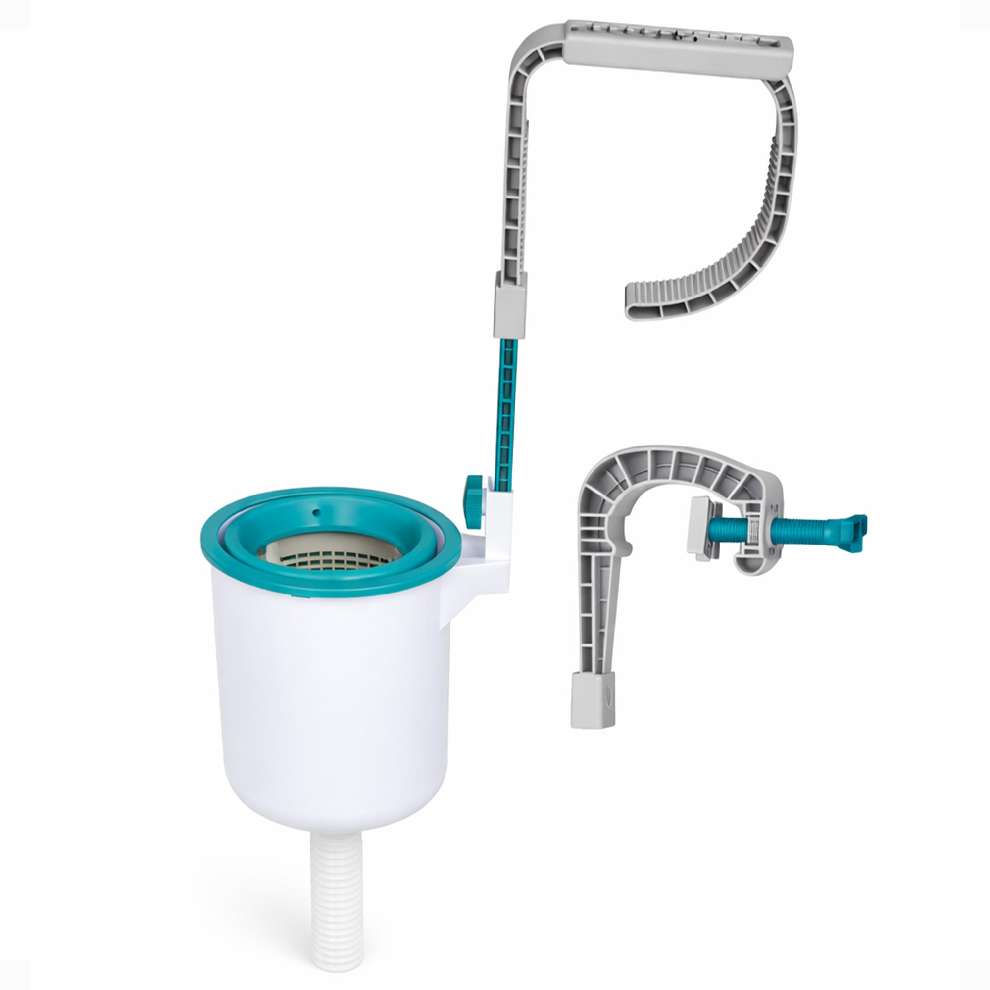Bestway Flowclear Wall Mounted Automatic Swimming Pool Surface Skimmer, White