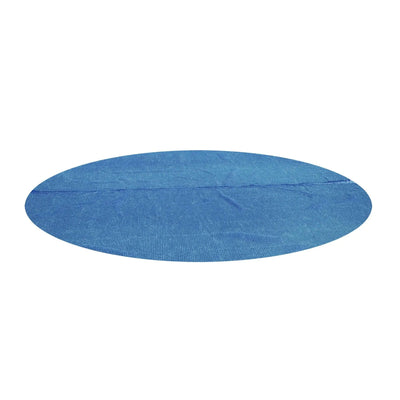 Bestway Flowclear 15ft Round Above Ground Pool Solar Pool Cover Only, Blue(Used)