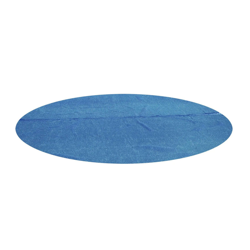 Bestway Flowclear 15ft Round Above Ground Pool Solar Pool Cover Only, Blue(Used)