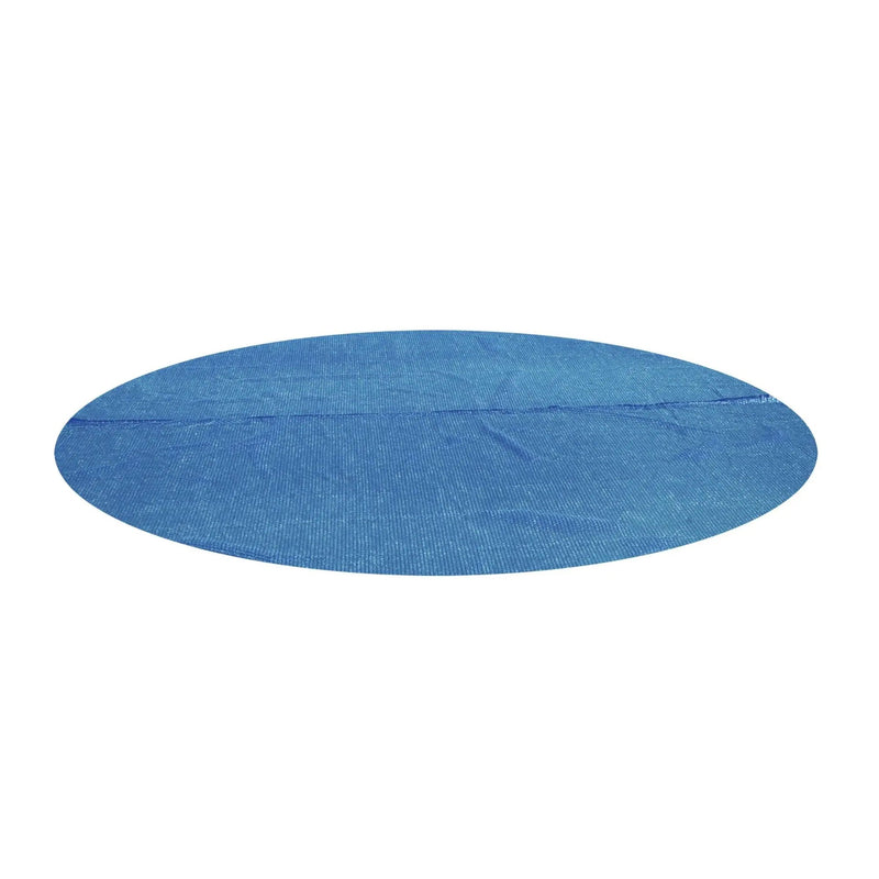 Bestway Flowclear 15 Feet Round Above Ground Pool Solar Pool Cover Only, Blue
