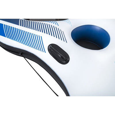 Hydro-Force Rapid Rider Quad 4 Person River Tube w/ Built-in Coolers (Open Box) - VMInnovations