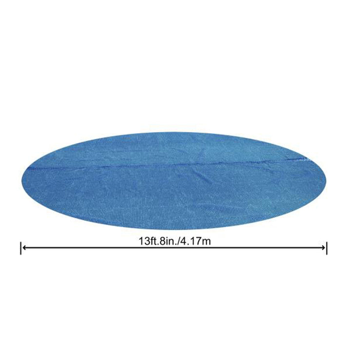 Bestway Flowclear 14Ft Above Ground Pool Solar Pool Cover Only, Blue (Open Box) - VMInnovations