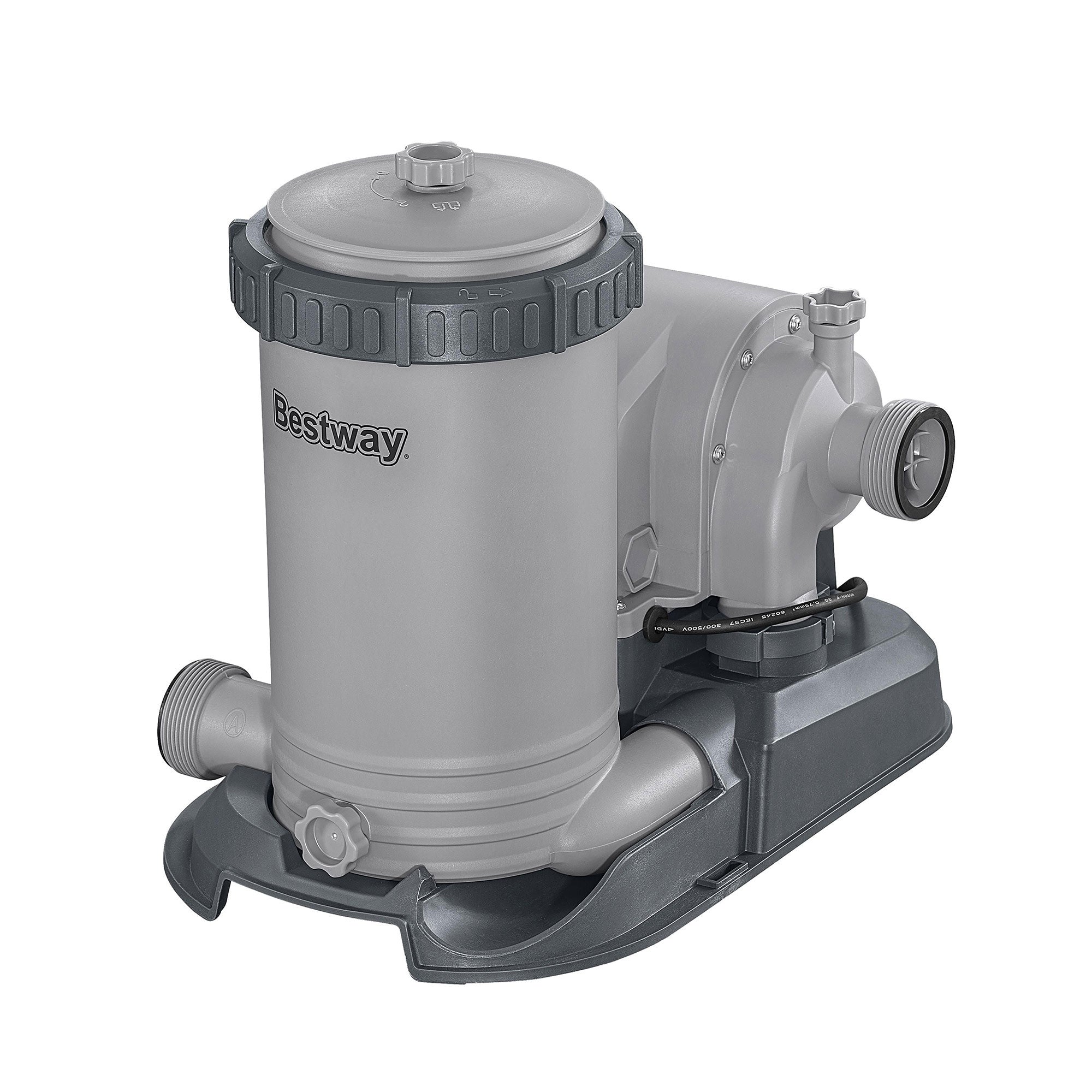 Bestway 2,500 Gallon Filter Pump Set for Above Ground  Swimming Pools (Used)