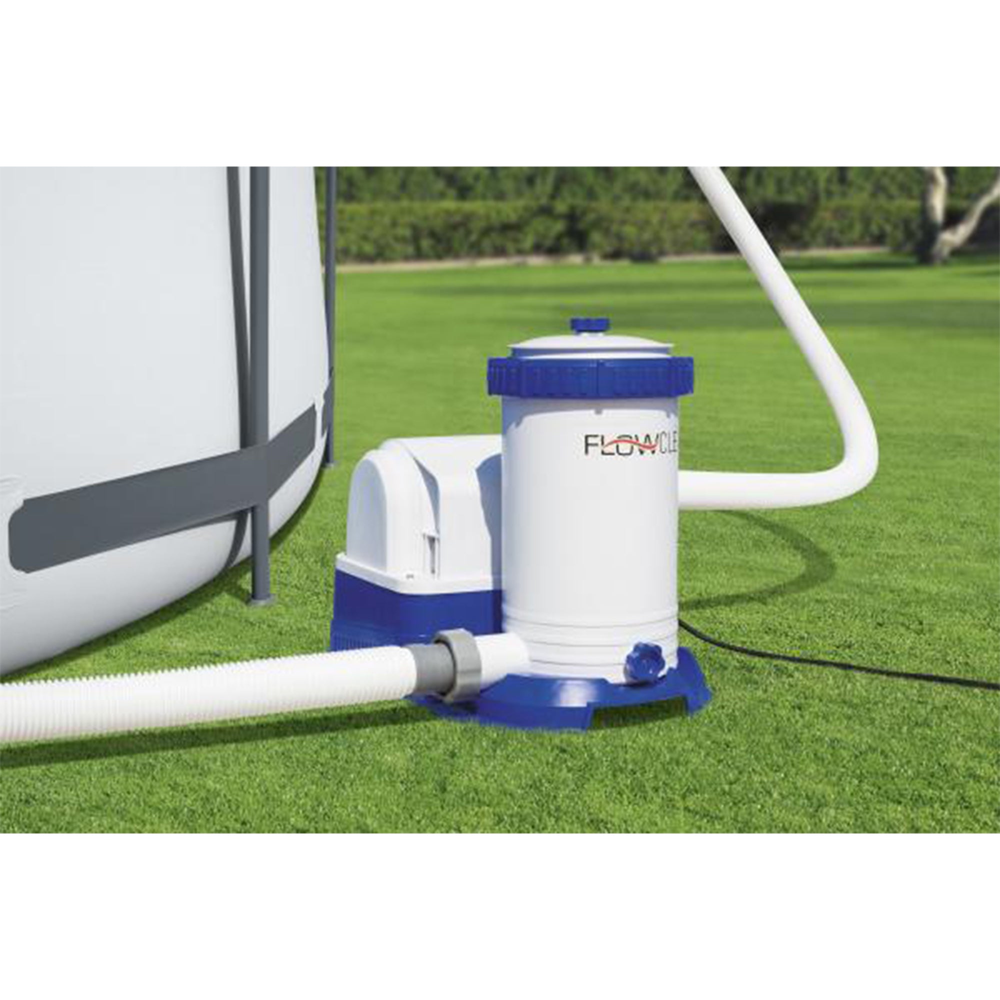 Bestway 2,500 GPH 120V Above Ground Swimming Pool Water Filter Pump (For Parts) - VMInnovations
