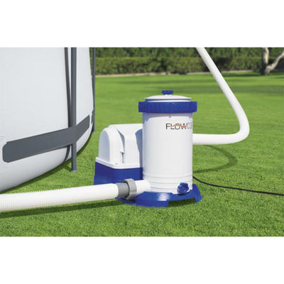 Bestway 2,500 GPH 120V Above Ground Swimming Pool Water Filter Pump (For Parts) - VMInnovations