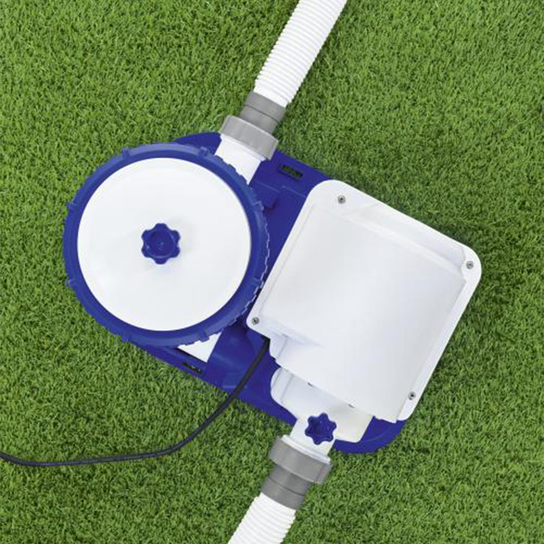 Bestway Flowclear 2,500 GPH 120V Above Ground Swimming Pool Water Filter Pump - VMInnovations