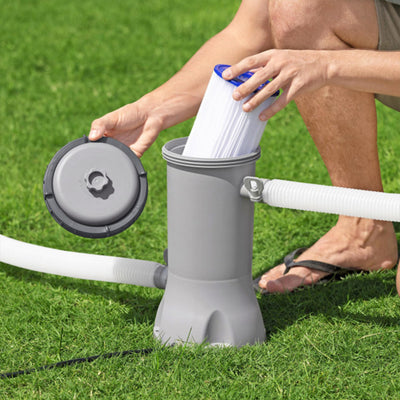 Bestway Flowclear 530 Gallons per Hour Above Ground Swimming Pool Filter Pump (For Parts)