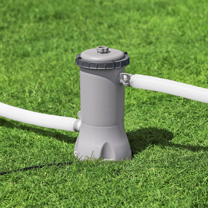 Bestway 530 Gallons per Hour Above Ground Swimming Pool Filter Pump (Open Box) - VMInnovations