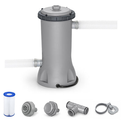 Bestway Flowclear 530 Gallons per Hour Above Ground Swimming Pool Filter Pump (For Parts)