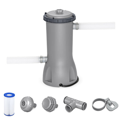 Bestway Flowclear 1,000GAL/Hour Above Ground Swimming Pool Filter Pump(Open Box)