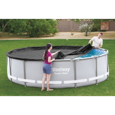 Bestway Flowclear 14' Pool Cover for Above Ground Frame Pools (Cover Only)(Used)