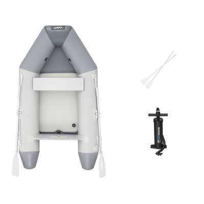 Bestway Hydro Force Caspian 2 Person Inflatable Boat Set for Fishing (Open Box) - VMInnovations