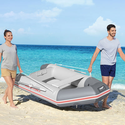 Bestway Hydro Force Caspian 2 Person Inflatable Boat Set for Fishing (Open Box) - VMInnovations