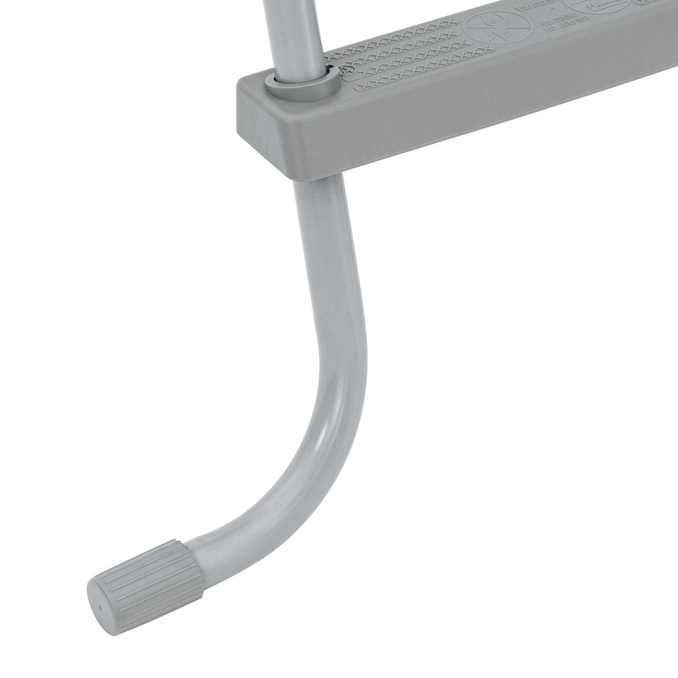 Bestway 52" Heavy Duty Metal A Frame Above Ground Pool Ladder (Open Box)