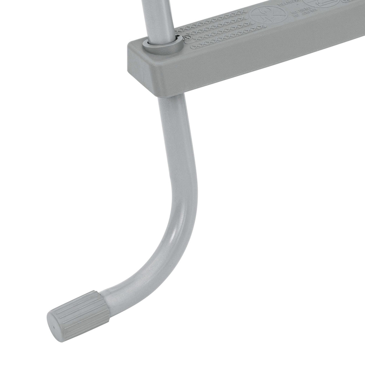 Bestway 52" Heavy Duty Metal A Frame Above Ground Pool Ladder (Open Box)