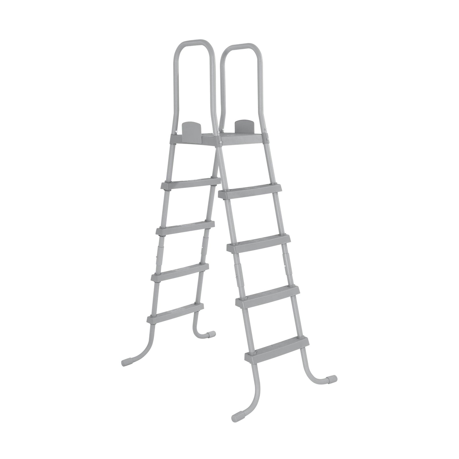 Bestway Flowclear 52 Inch Heavy Duty Metal A Frame Above Ground Pool Ladder (Used) - VMInnovations