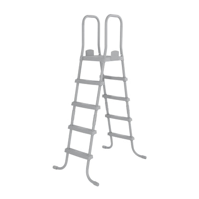 Bestway Flowclear 52 Inch Heavy Duty Metal A Frame Above Ground Pool Ladder (Used) - VMInnovations