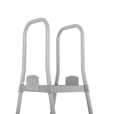Bestway Flowclear 52 Inch Heavy Duty Metal A Frame Above Ground Pool Ladder (Used) - VMInnovations