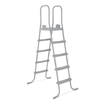 Bestway Flowclear 52 Inch Heavy Duty Metal A Frame Above Ground Pool Ladder (Used) - VMInnovations