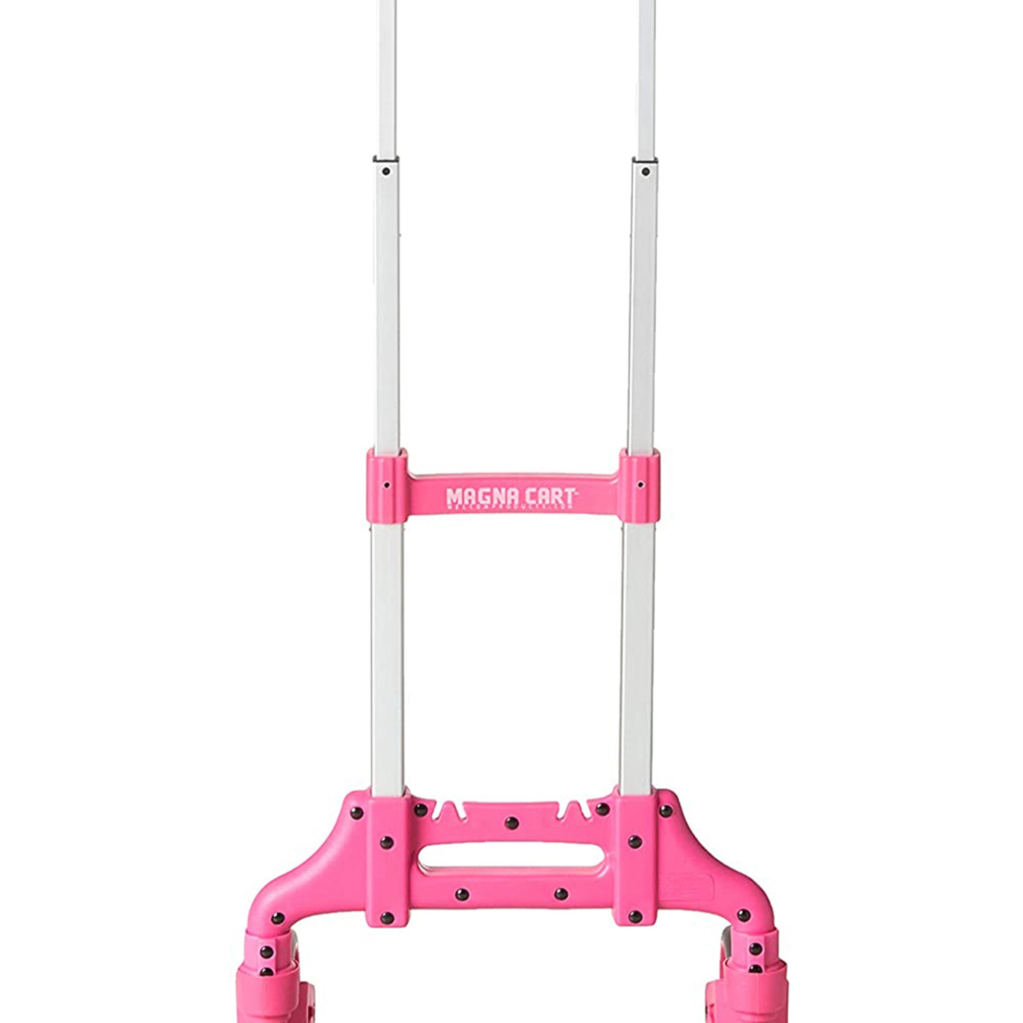 Magna Cart Personal 150 lb. Capacity Folding Aluminum Hand Truck, Pink (4 Pack) - VMInnovations
