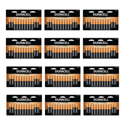 DURACELL Duralock AA 1.5 Volt Alkaline Batteries for Exclusive Power (240 Pack) - VMInnovations