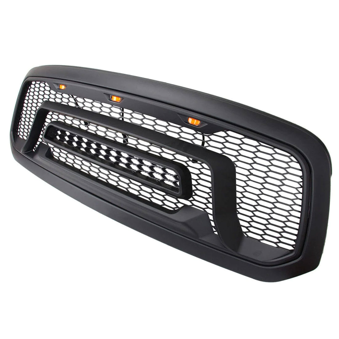 Rebel Grille with Amber Lights for 2013-2018 Dodge Ram 1500 (Open Box) - VMInnovations