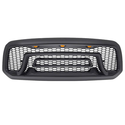 Rebel Grille with Amber Lights for 2013-2018 Dodge Ram 1500 (Open Box) - VMInnovations