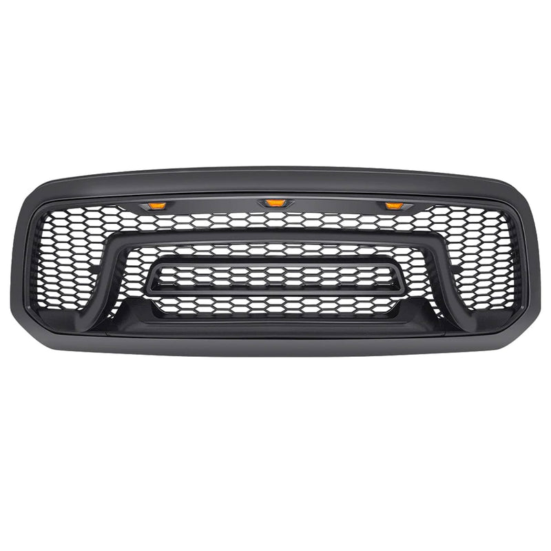 Rebel Grille with Amber Lights for 2013-2018 Dodge Ram 1500 (Open Box)