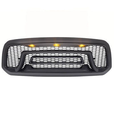 Rebel Grille with Amber Lights for 2013-2018 Dodge Ram 1500 (Open Box)