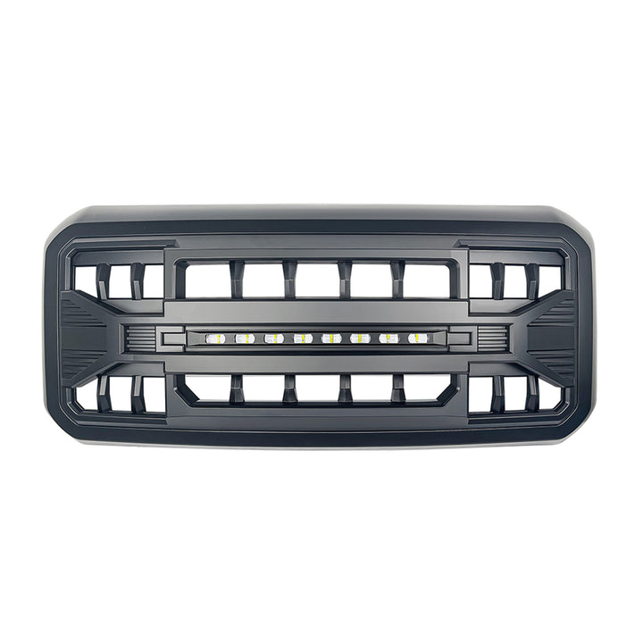 AMERICAN MODIFIED Armor Grille with Off Road Lights for 11-16 Ford Super Duty