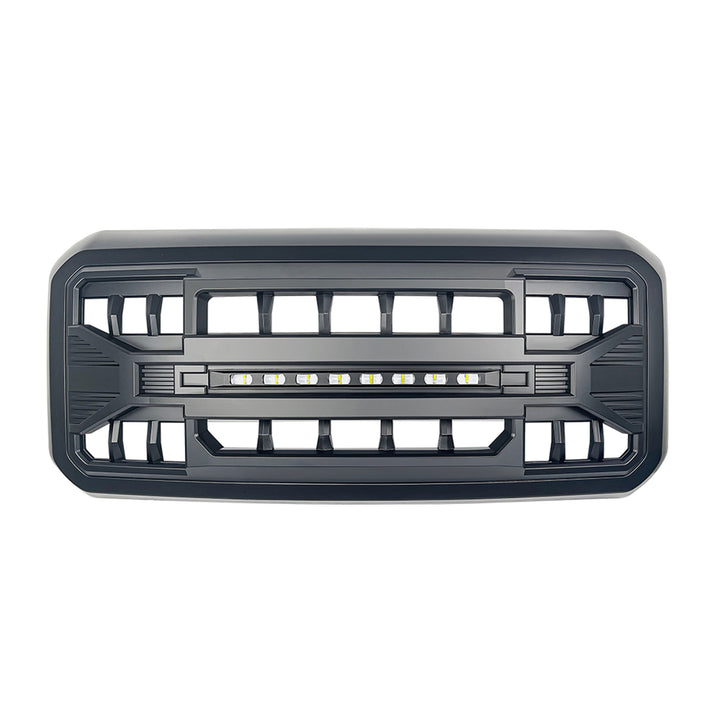 AMERICAN MODIFIED Armor Grille w/Off Road Lights,11-16 Ford Super Duty(Open Box) - VMInnovations