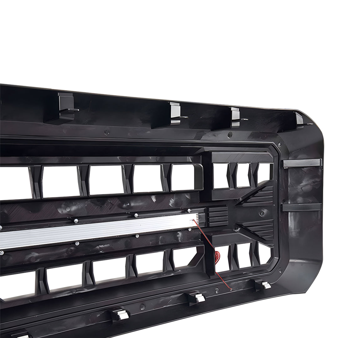 AMERICAN MODIFIED Armor Grille w/Off Road Lights for 11-16 Ford Super Duty(Used) - VMInnovations