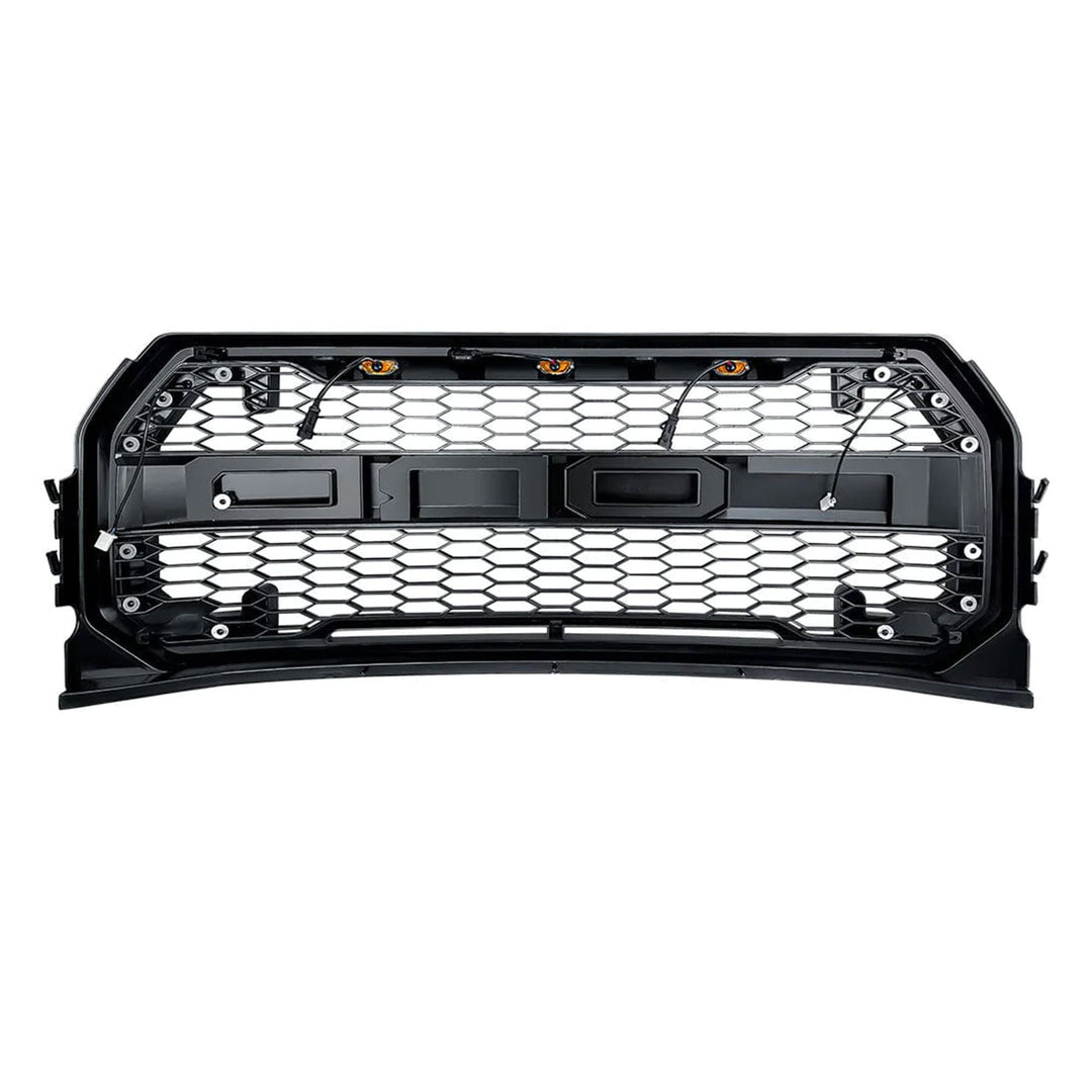 AMERICAN MODIFIED Raptor Style Grille w/Turn Lights, 2015-2017 Ford F150 (Used) - VMInnovations