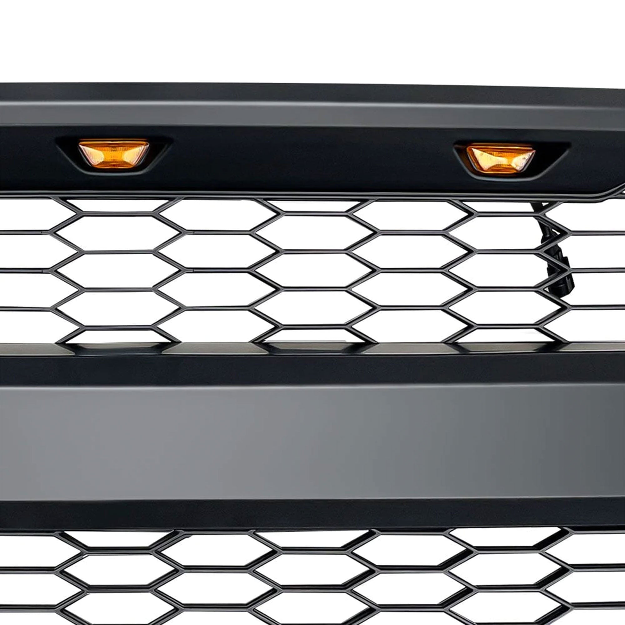 AMERICAN MODIFIED Raptor Style Mesh Grille w/Turn Lights for 2015-2017 Ford F150 - VMInnovations