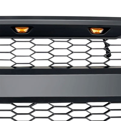 AMERICAN MODIFIED Raptor Style Mesh Grille w/Turn Lights for 2015-2017 Ford F150 - VMInnovations