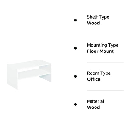 ClosetMaid 24" Wide Horizontal Stackable Closet Organizer, White (Open Box)