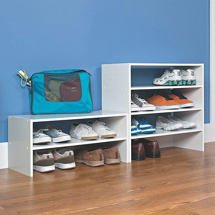 ClosetMaid 24" Wide Horizontal Stackable Closet Storage Organizer, White (Used)