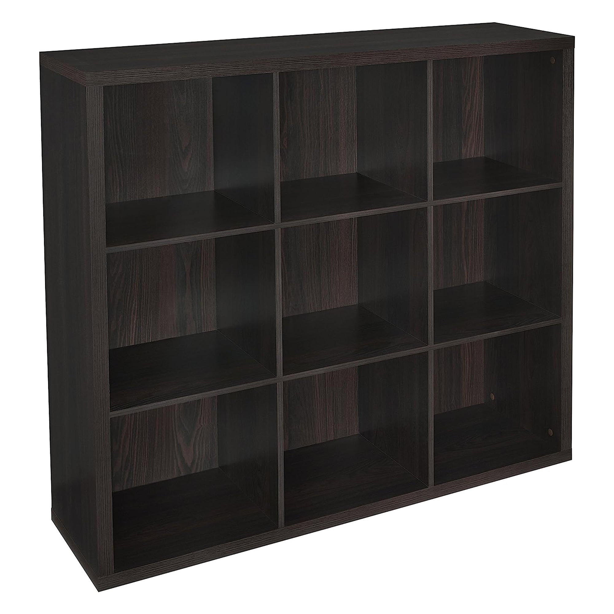 ClosetMaid 9 Cube Storage Shelf Bookshelf Home Organizer with Back