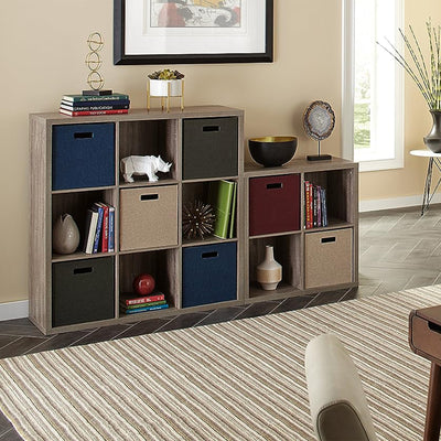 ClosetMaid 4 Storage Shelf Bookshelf Home Organizer w/Back Panel, Gray(Open Box) - VMInnovations