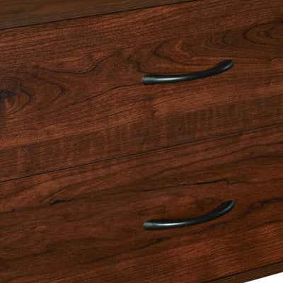 ClosetMaid Stackable 2 Drawer Wooden Horizontal Organizer, Dark Cherry (Used) - VMInnovations