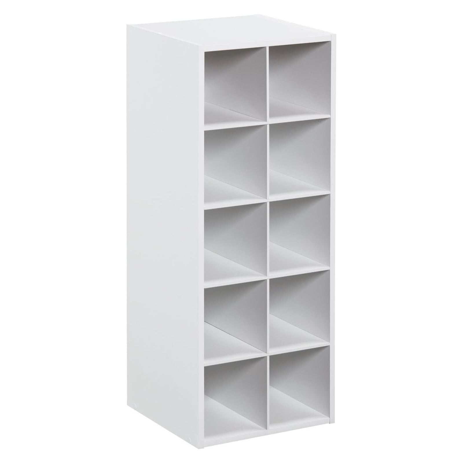 ClosetMaid 10 Cube Wooden Home or Office Storage Organize Unit, White(For Parts) - VMInnovations